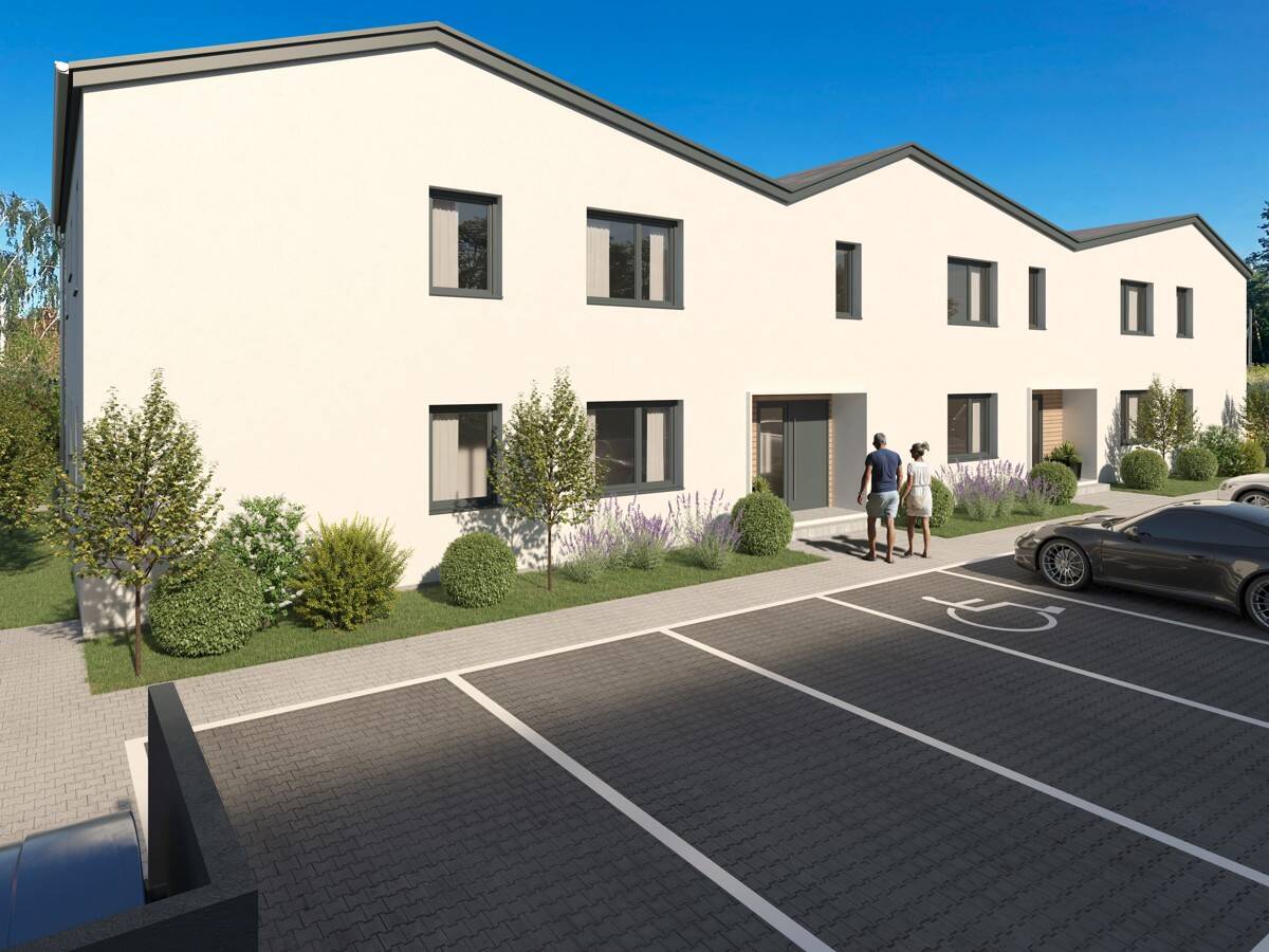 Visualisierung Hausfront