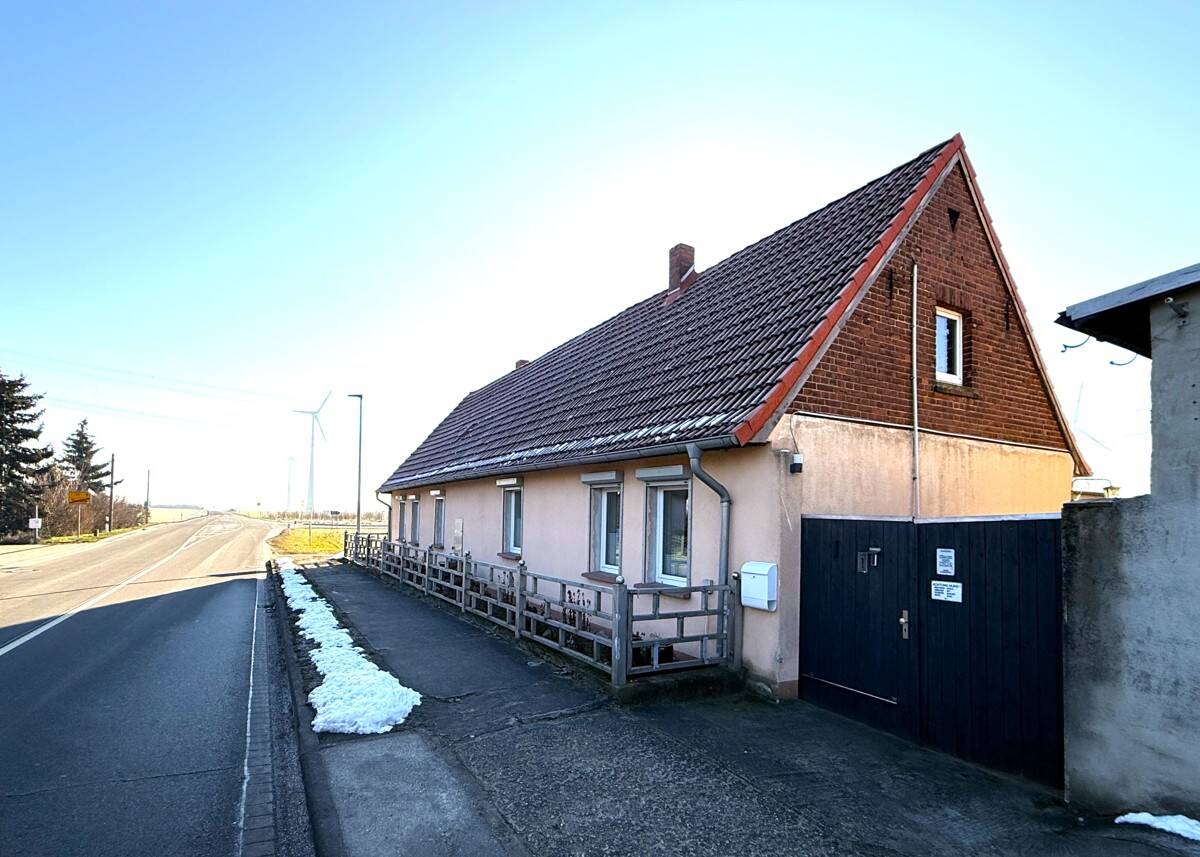 Objektansicht / Giebelseite rechts 