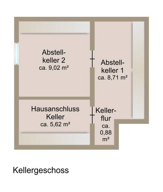 Grundriss Kellergeschoss
