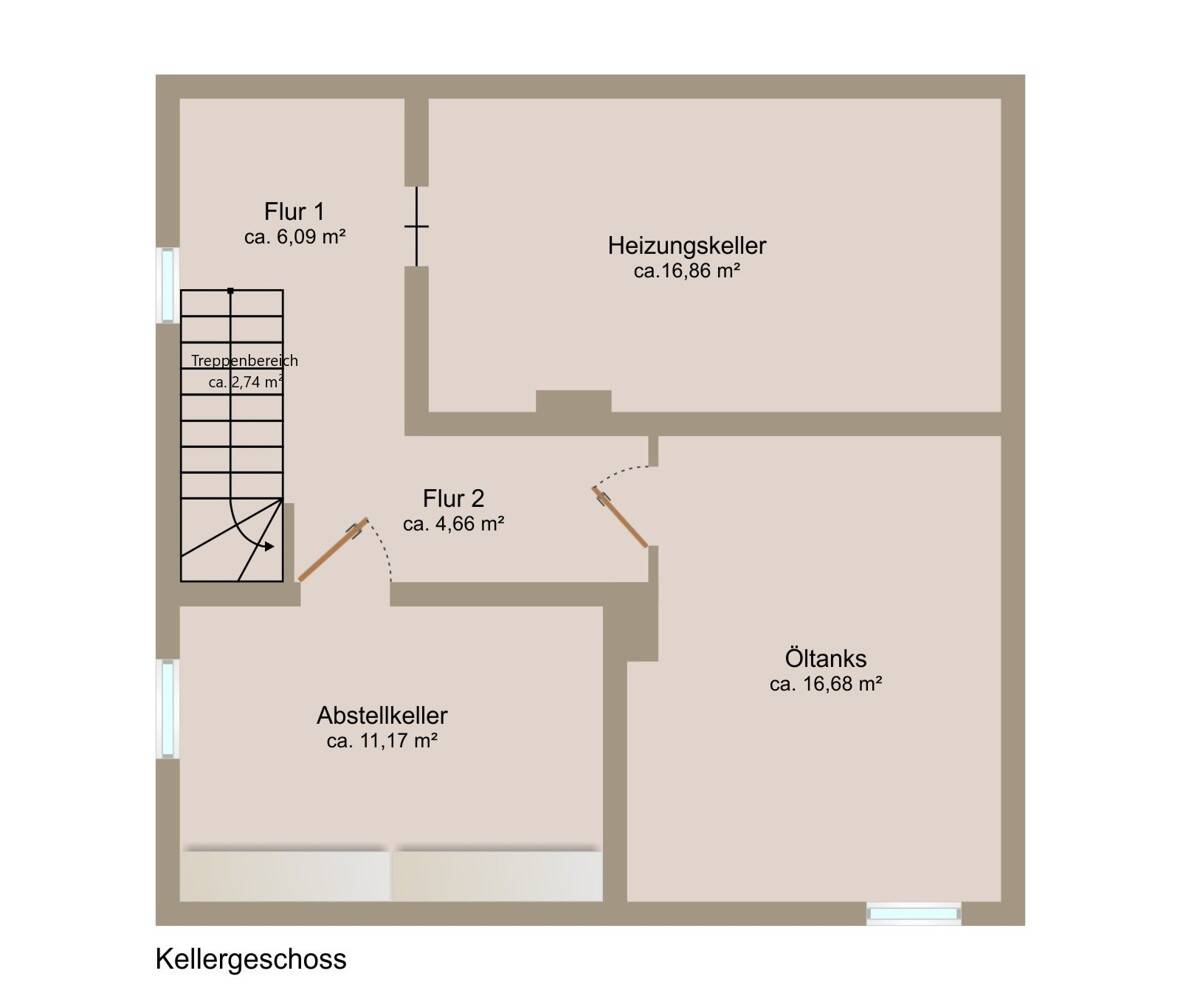 Grundriss Kellergeschoss