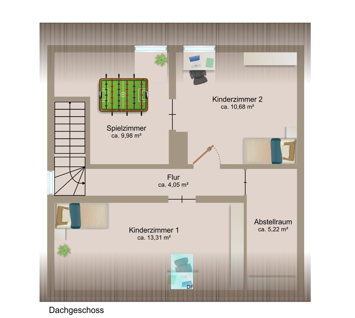 Grundriss Dachgeschoss