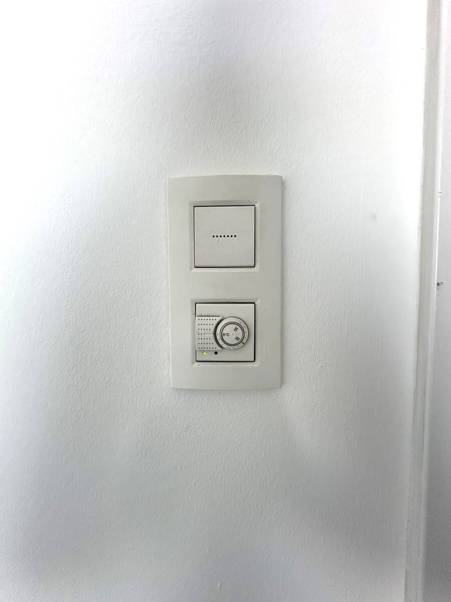 Bedienelement Fußbodenheizung