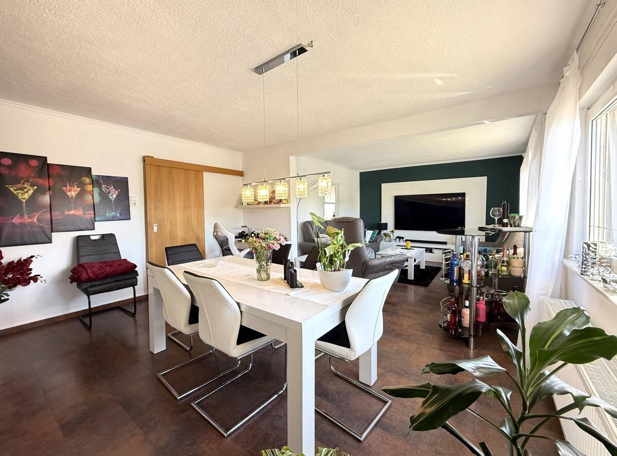 Wohn- und Esszimmer Erdgeschoss