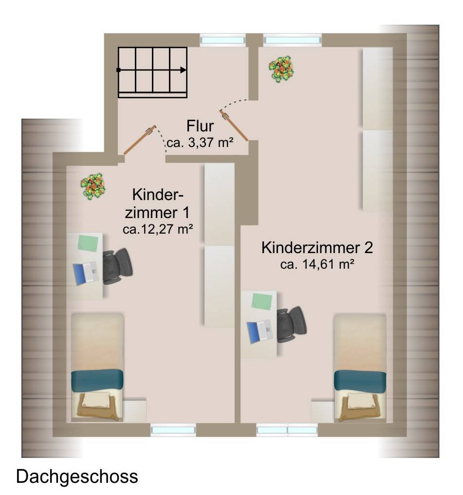 Grundriss Dachgeschoss