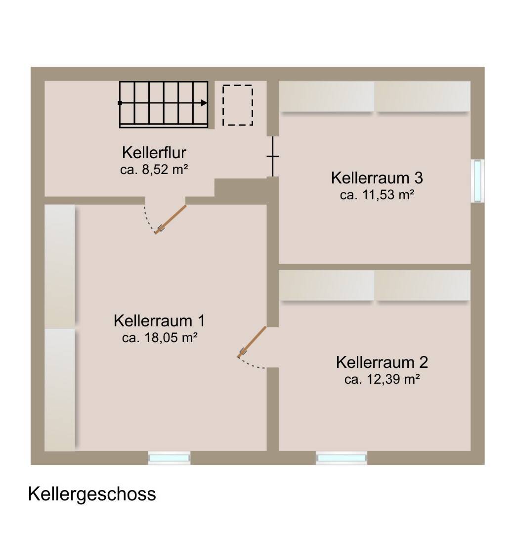 Grundriss Kellergeschoss