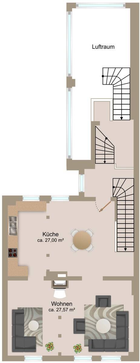 Grundriss Obergeschoss