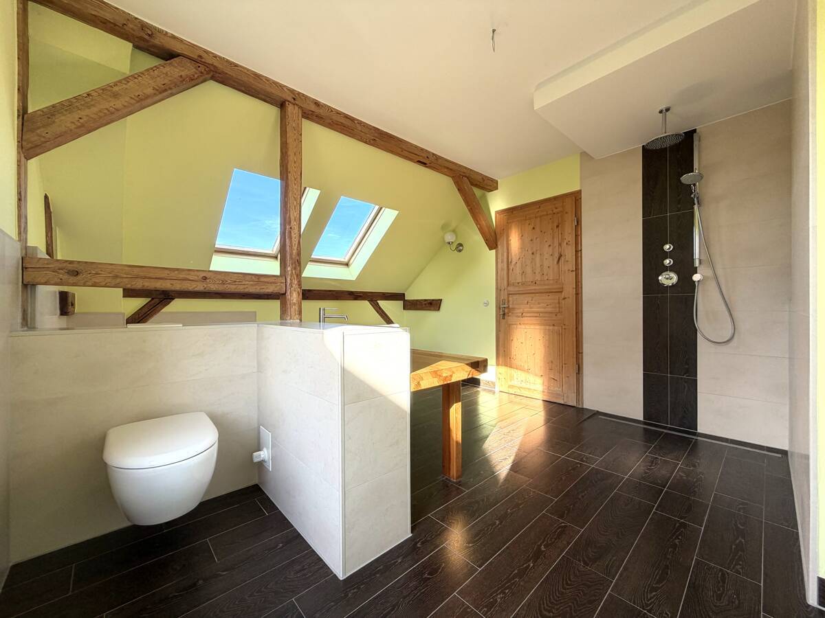 Badezimmer Dachgeschoss