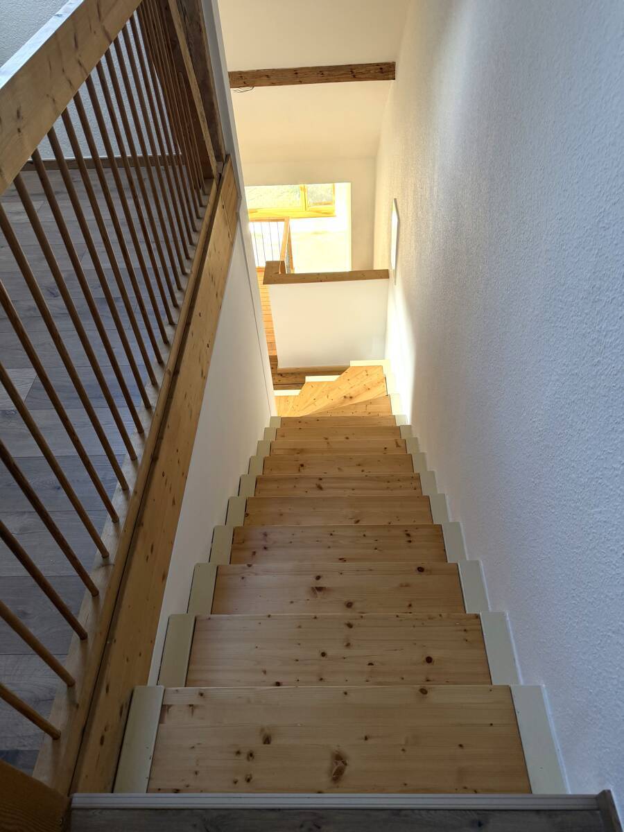 Treppenabgang Dachgeschoss