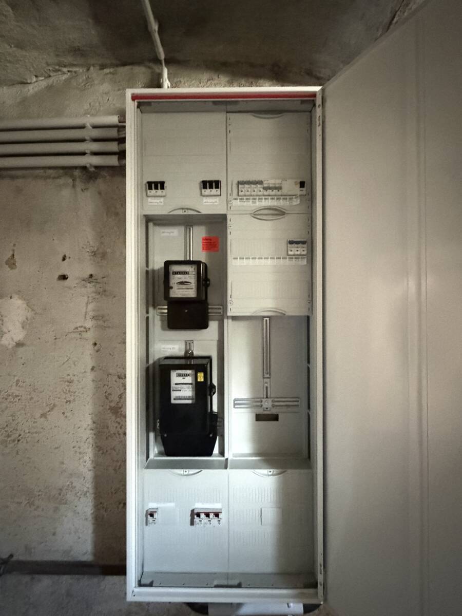 Zähler- und Sicherungskasten