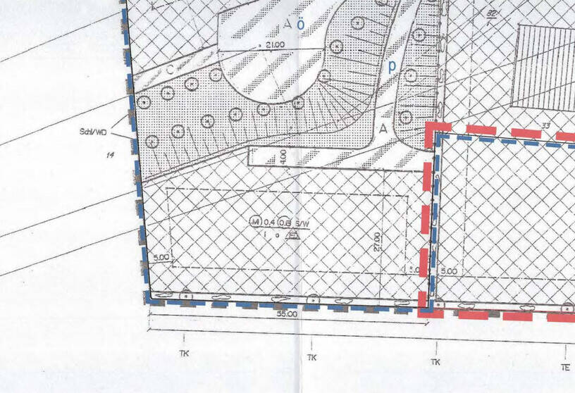 Ausschnitt B-Plan