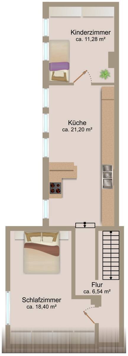 Grundriss Dachgeschoss