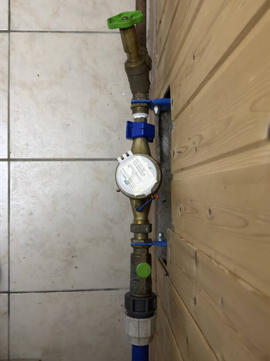Hausanschluss Wasser