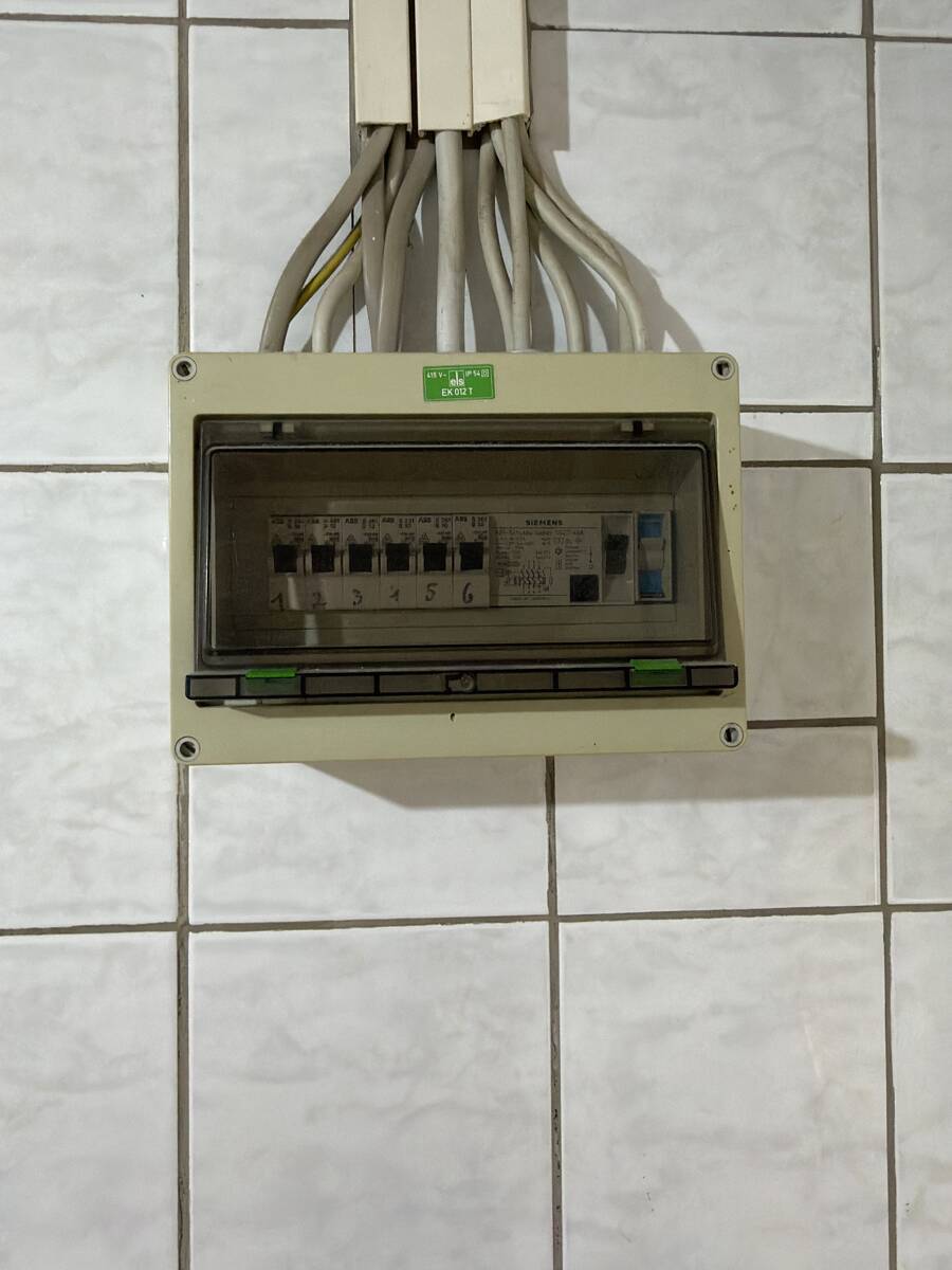 Unterverteilung Strom