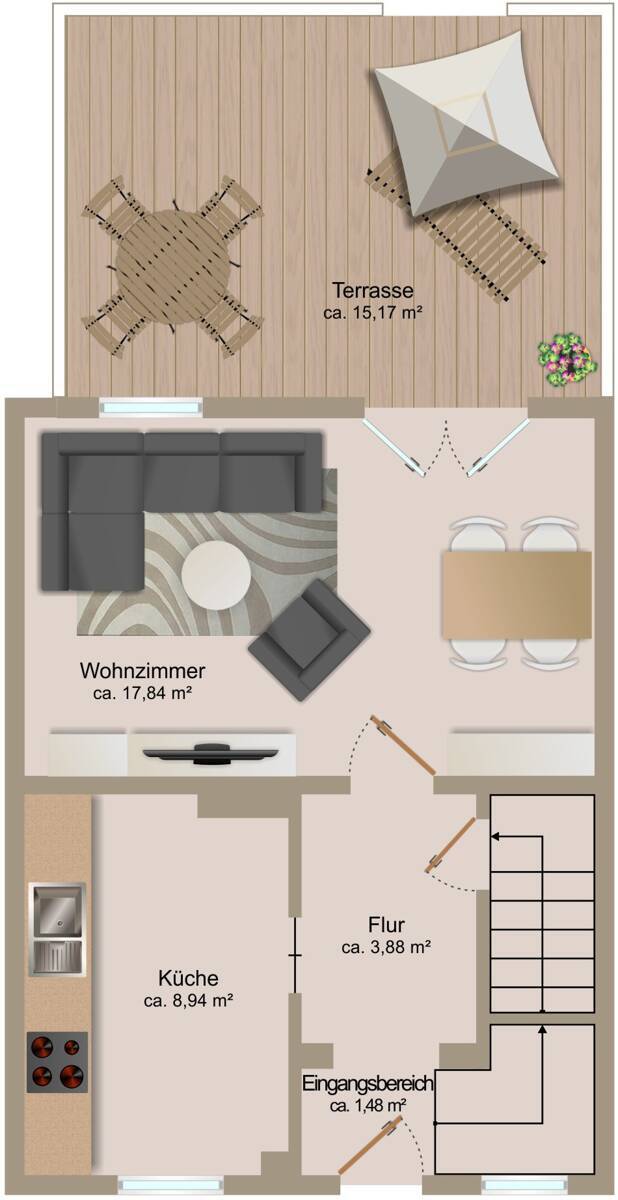 Grundriss Erdgeschoss