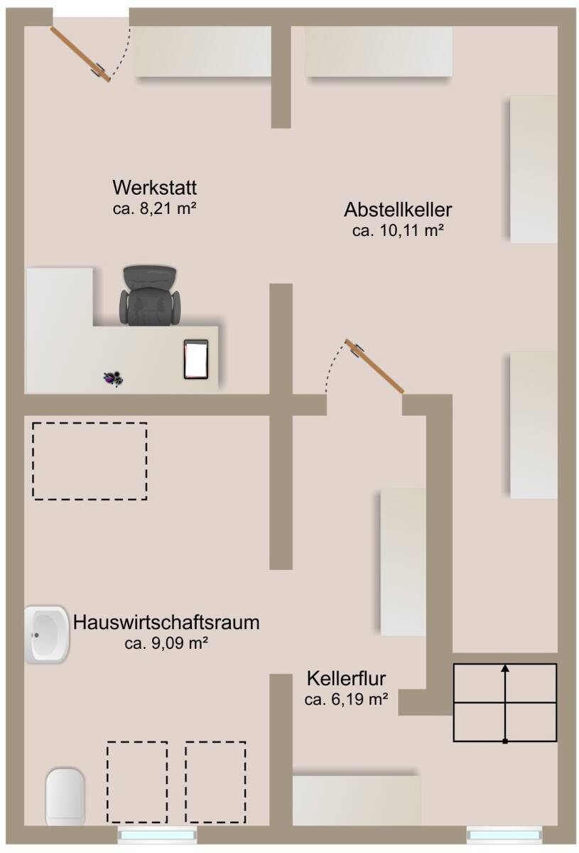 Grundriss Kellergeschoss