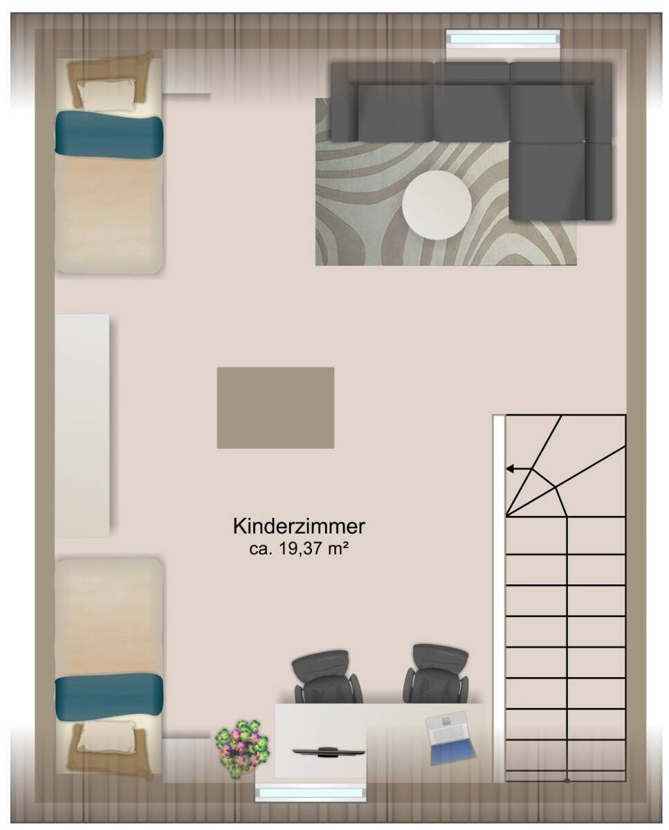 Grundriss Dachgeschoss