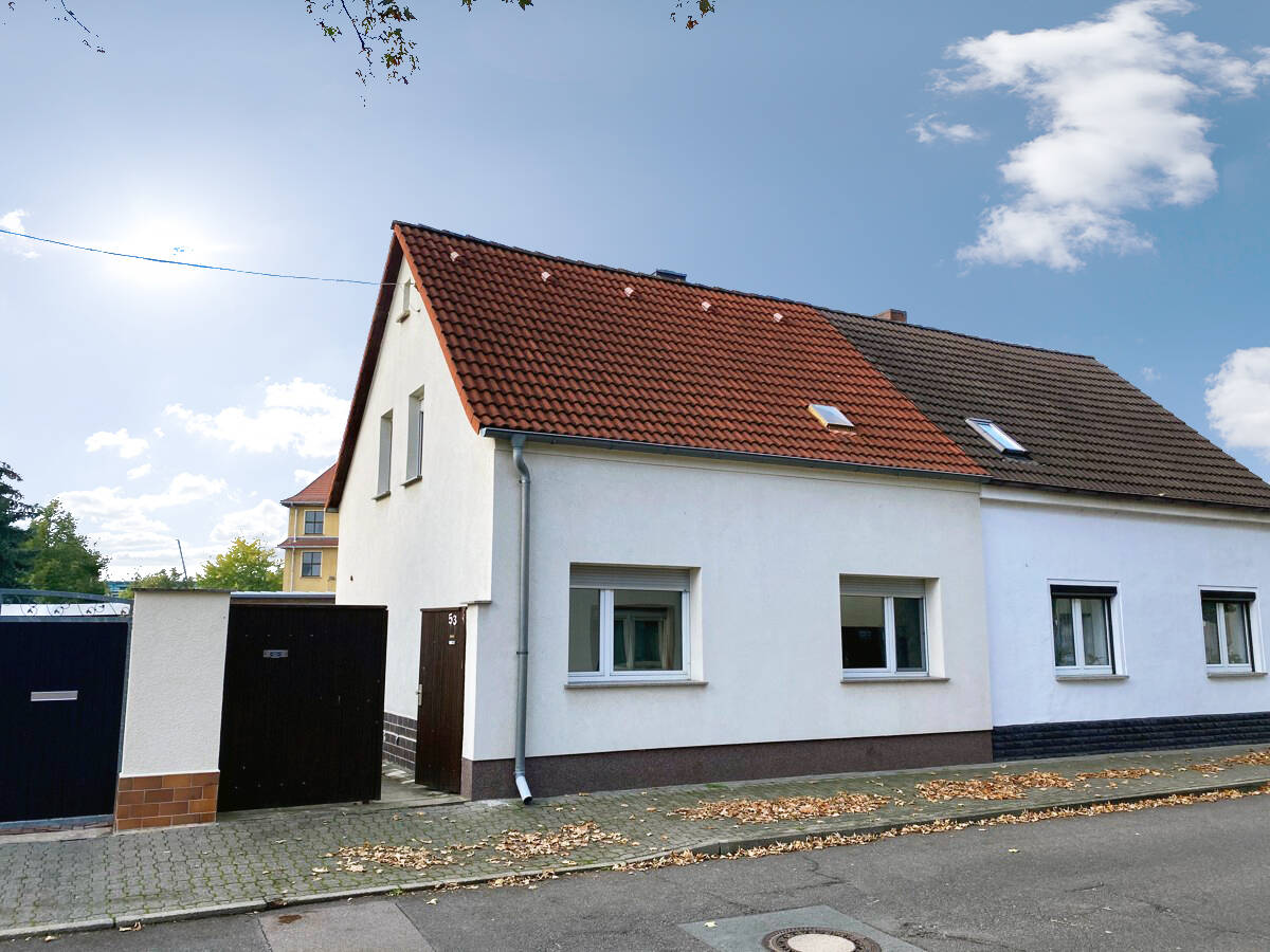 Objektansicht von der Wolfener Straße