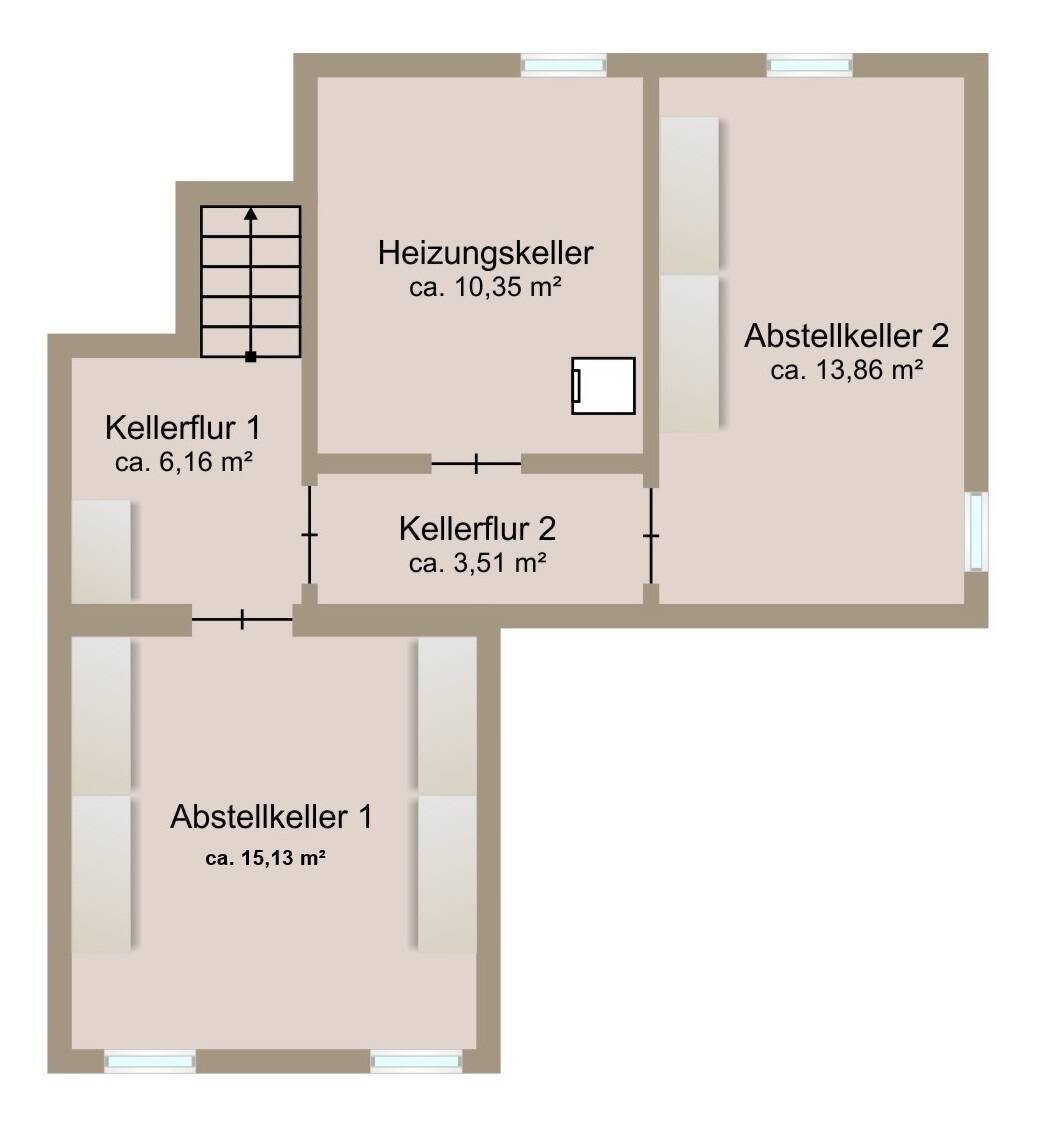 Grundriss Kellergeschoss