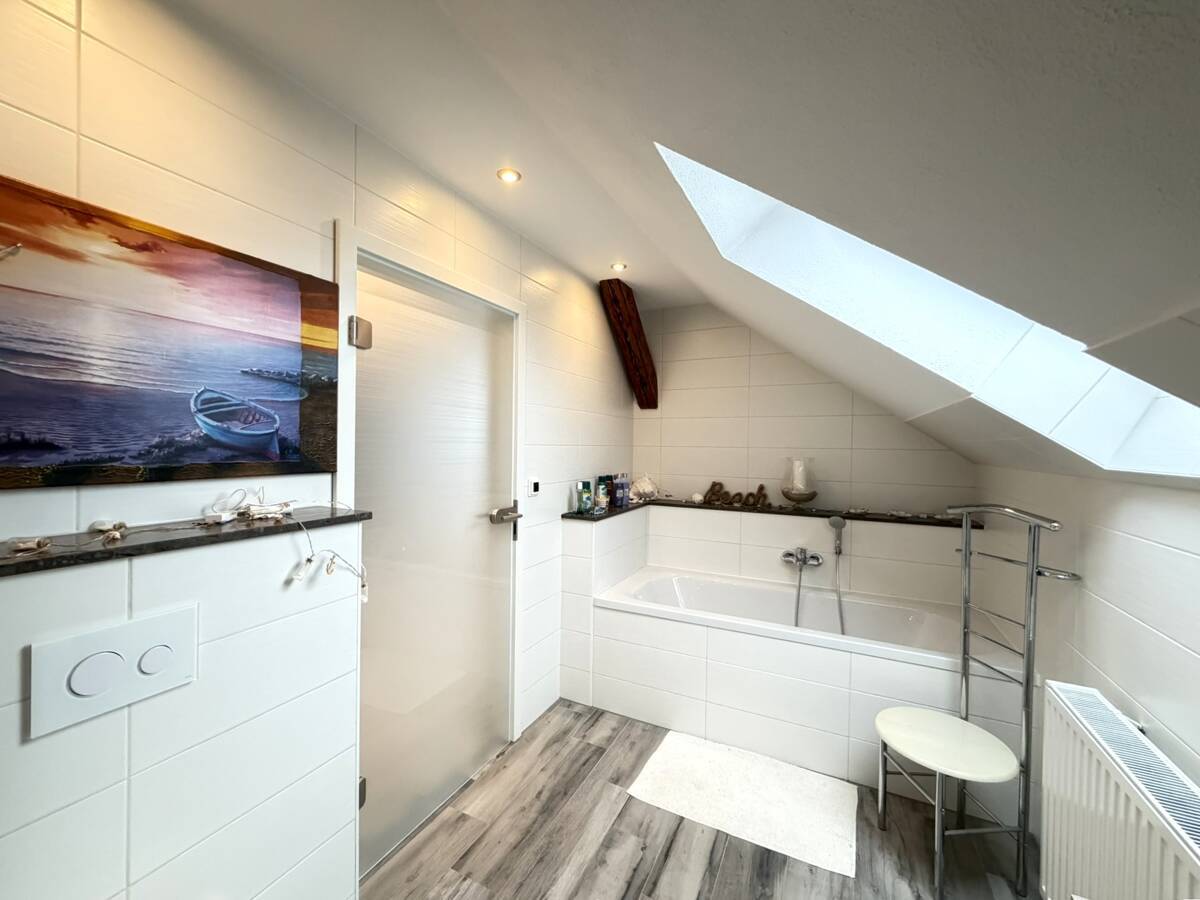Badezimmer Dachgeschoss