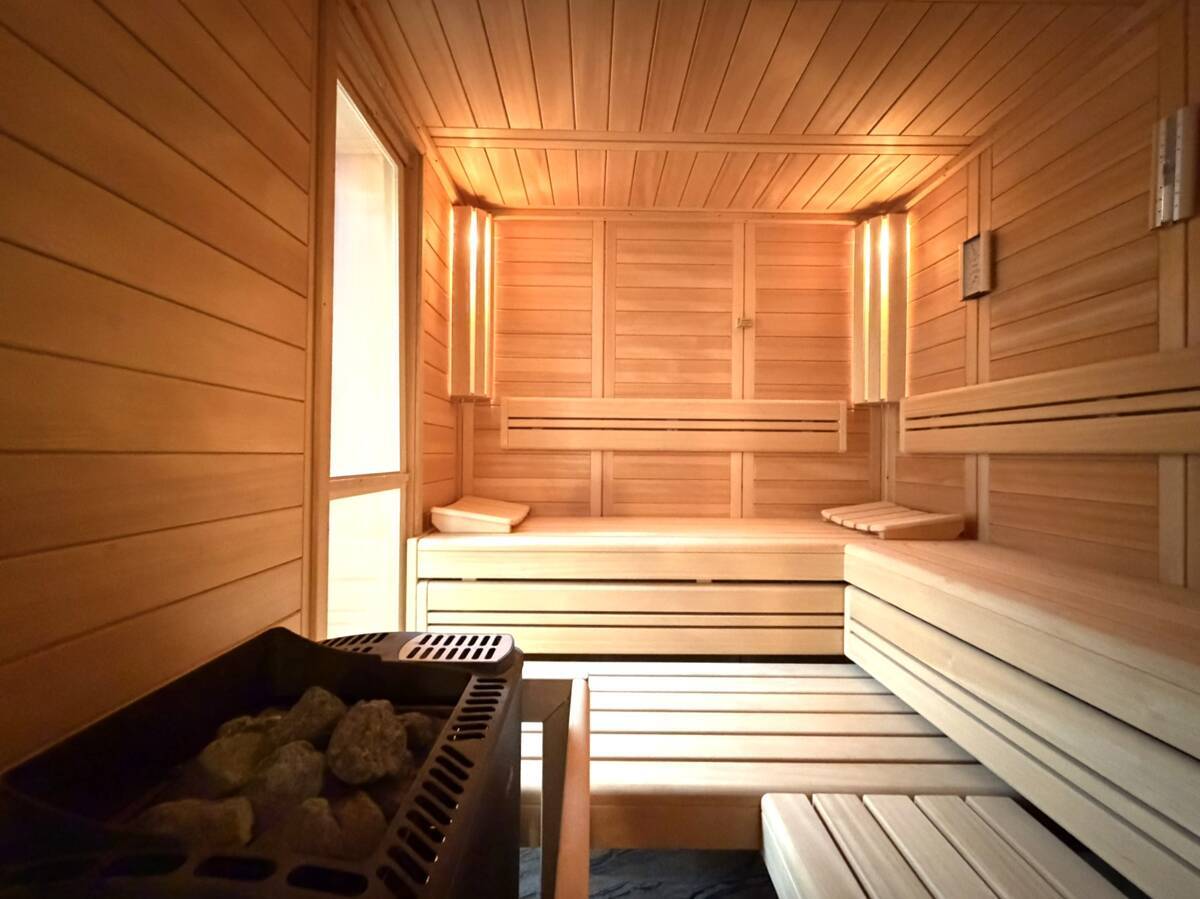 Sauna Herrenzimmer Erdgeschoss