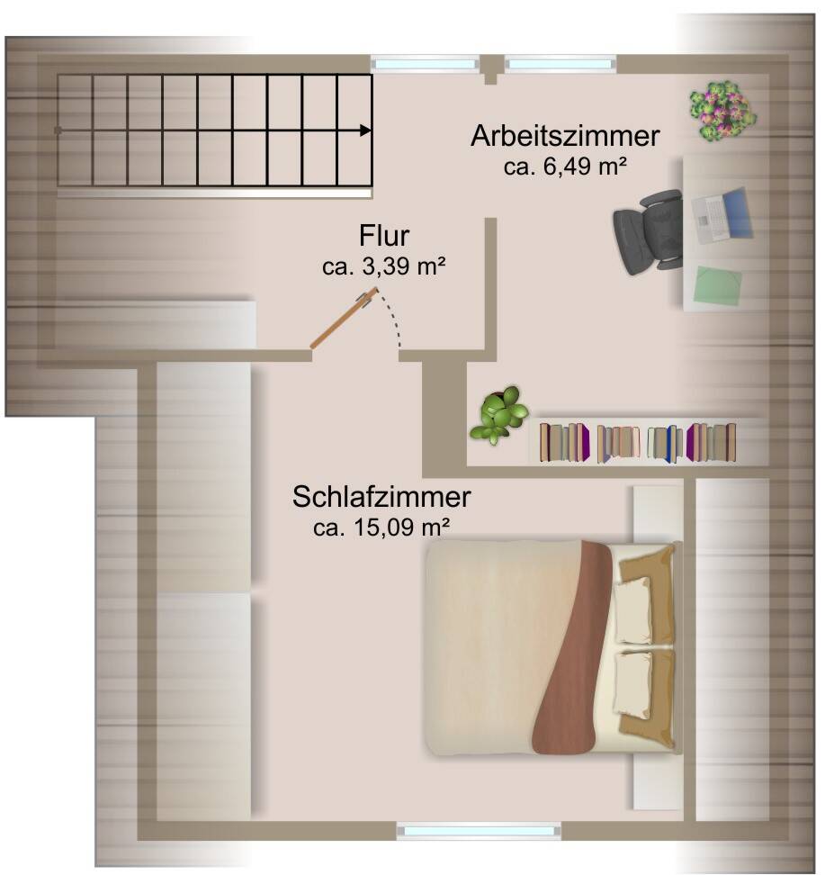 Grundriss Dachgeschoss