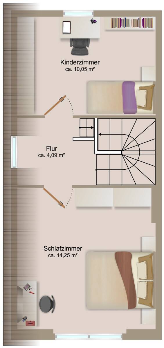 Grundriss Dachgeschoss