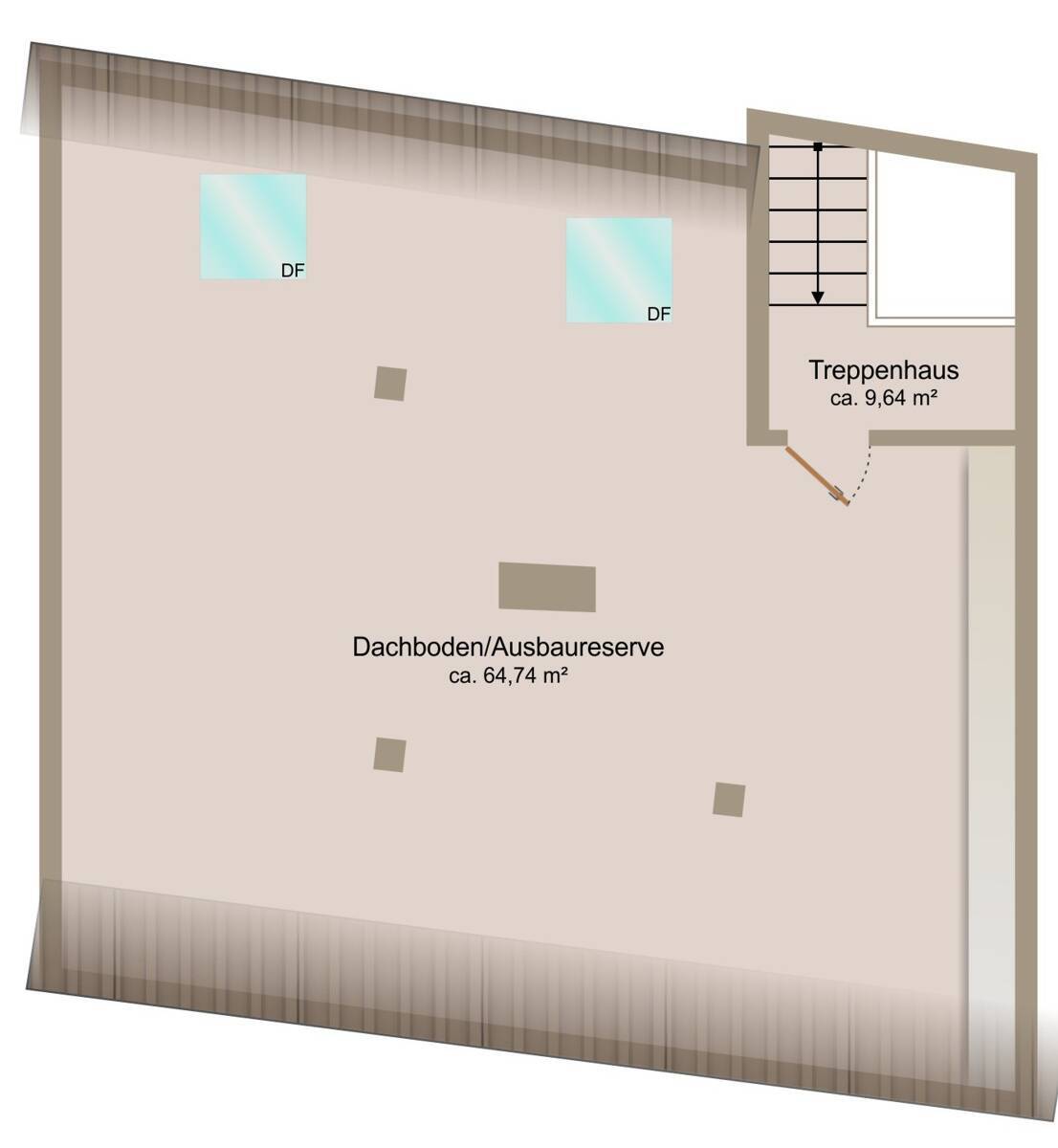 Grundriss Dachgeschoss
