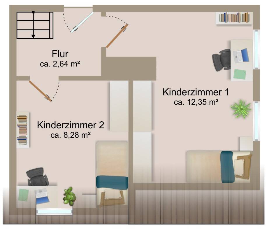 Grundriss Dachgeschoss