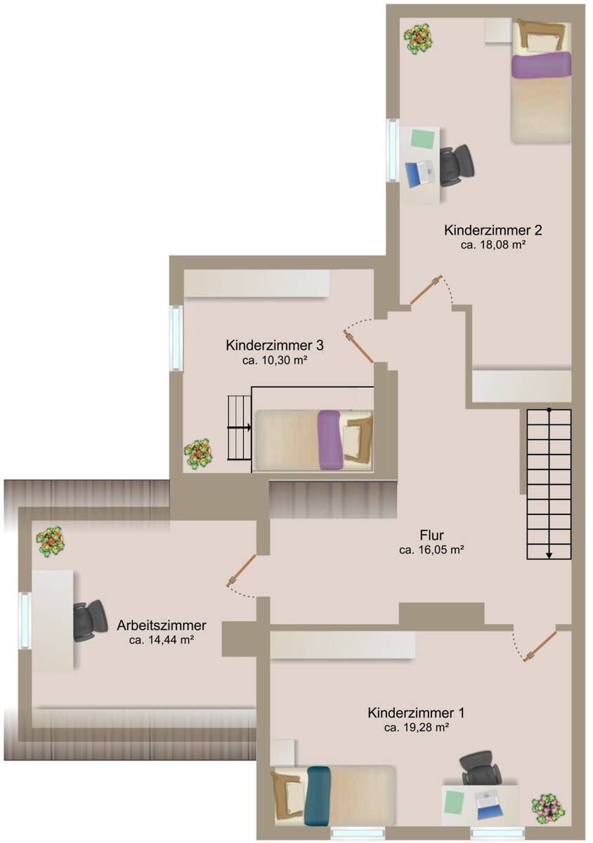 Grundriss Dachgeschoss