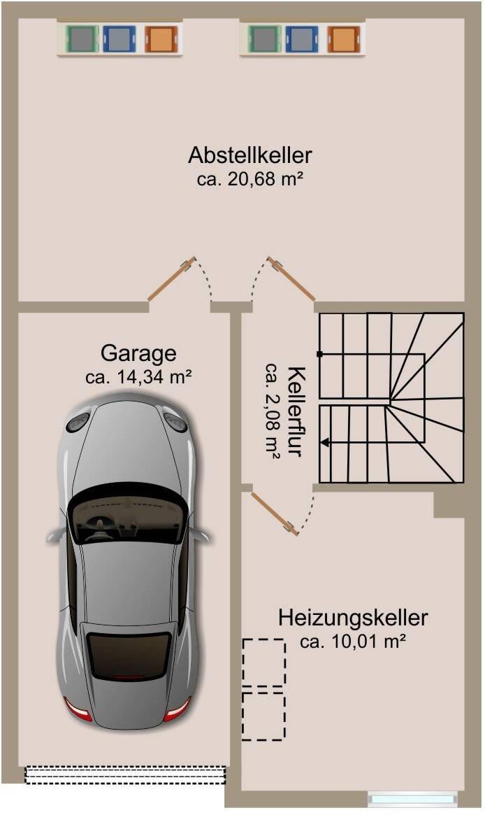 Grundriss Kellergeschoss