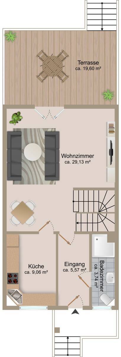 Grundriss Erdgeschoss