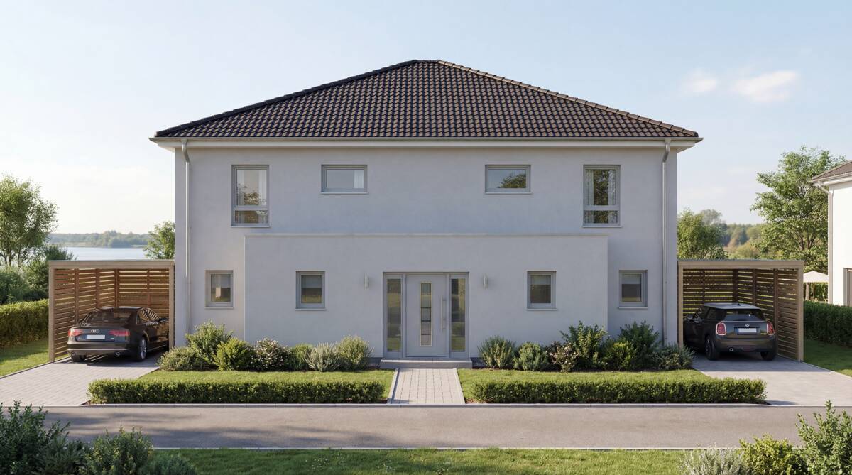 Visualisierung Straßenseitig