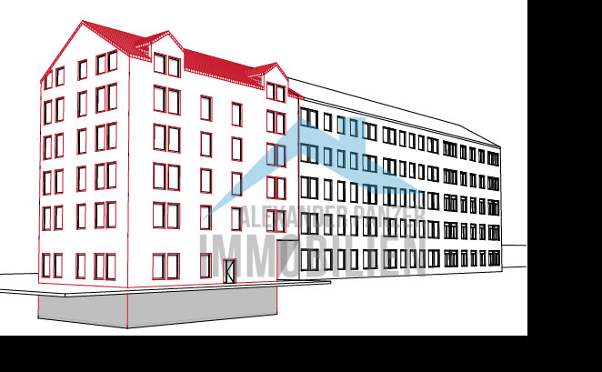 Außenansicht der Planung