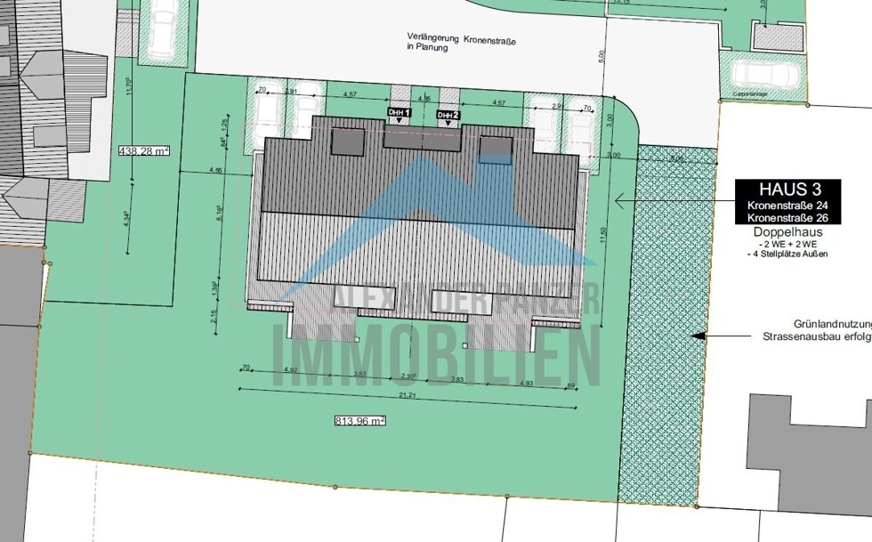 Ausschnitt Draufsicht Haus 3