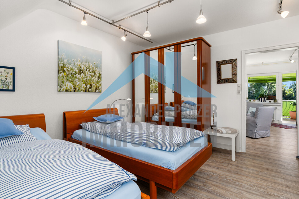 Dachgeschoss Schlafzimmer