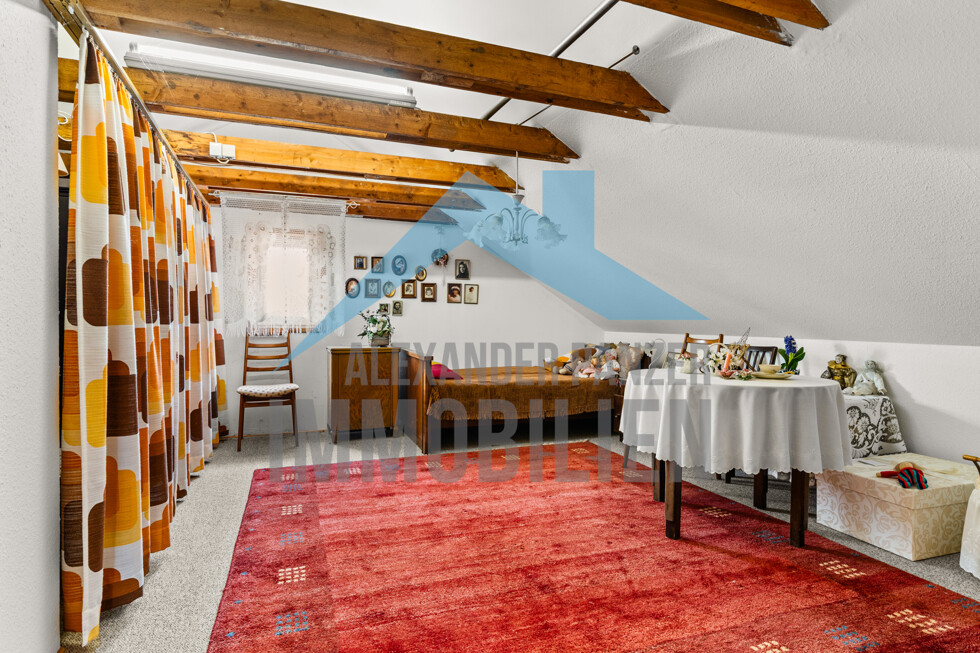 ausgebauter Dachboden