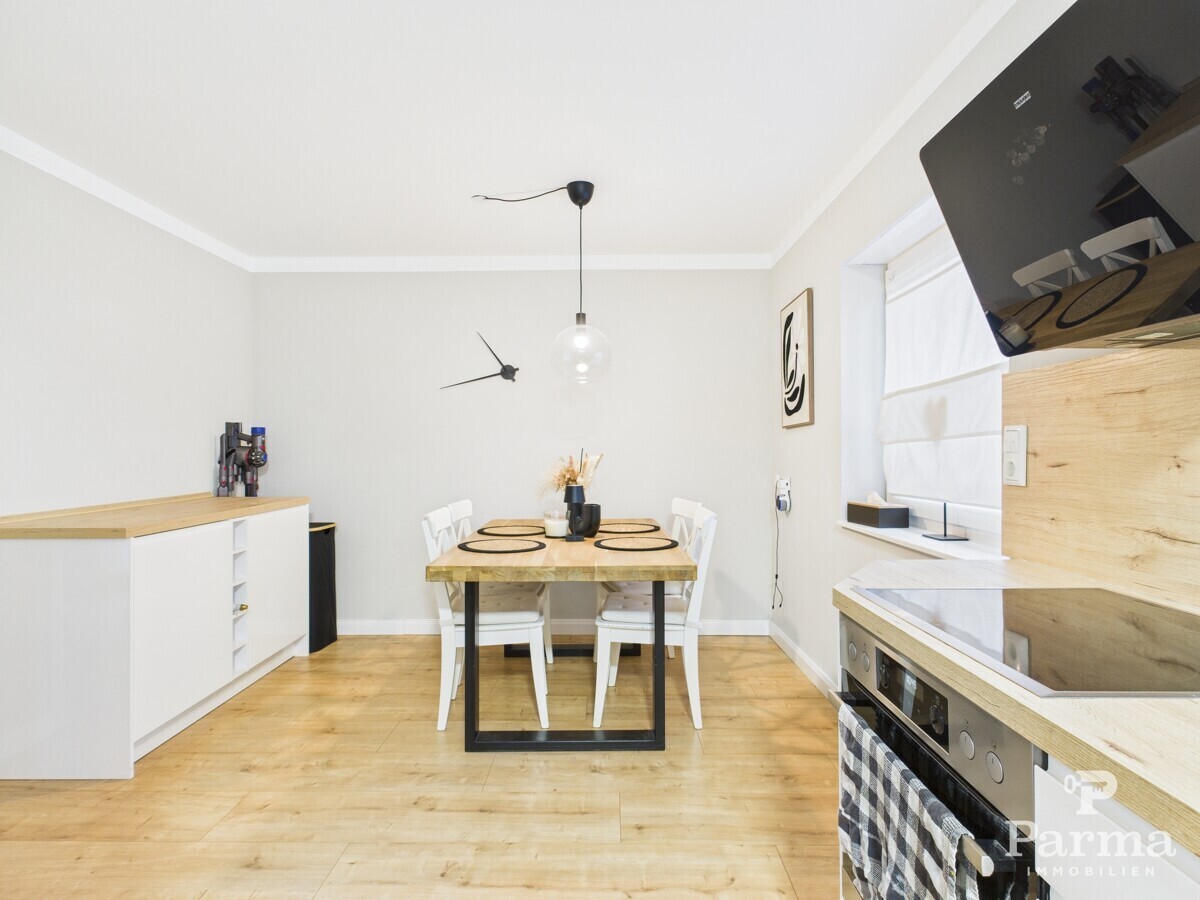 Essplatz in der Küche