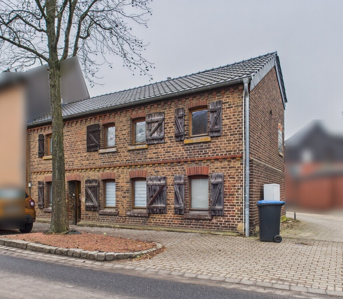 Hausseitenansicht