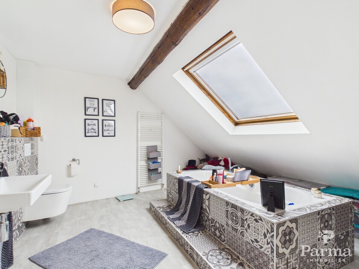 Badezimmer Dachgeschoss