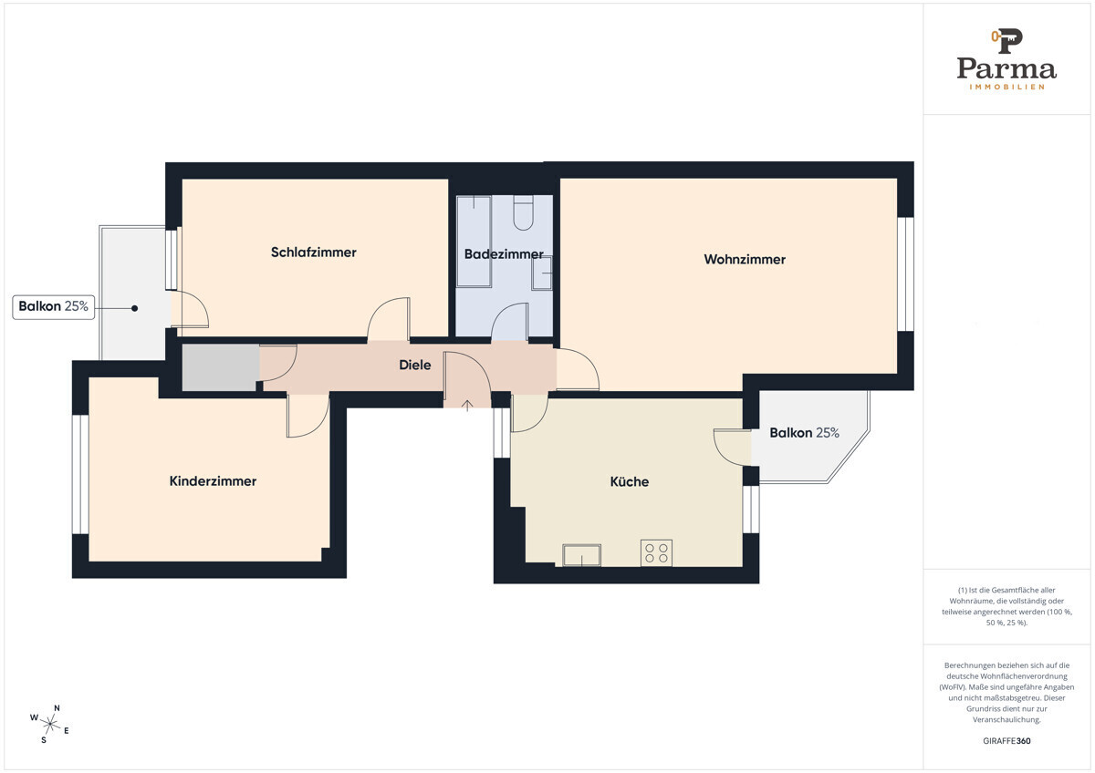 Etagenwohnung