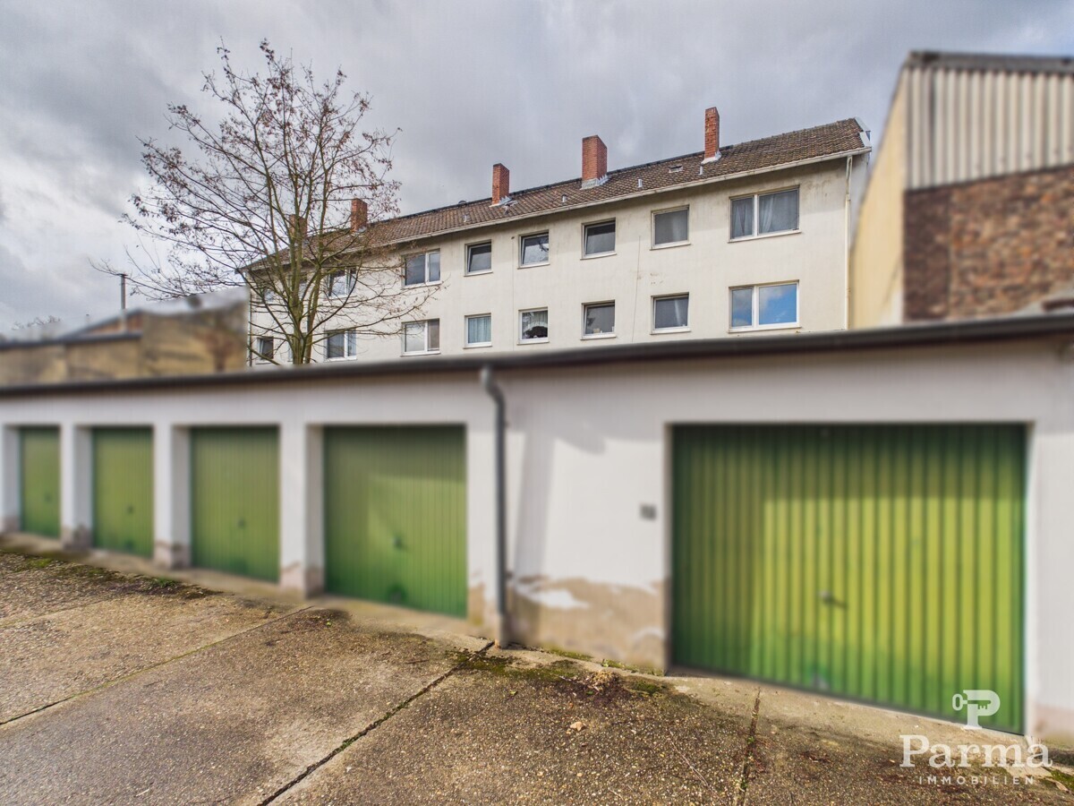 Rückansicht des Hauses