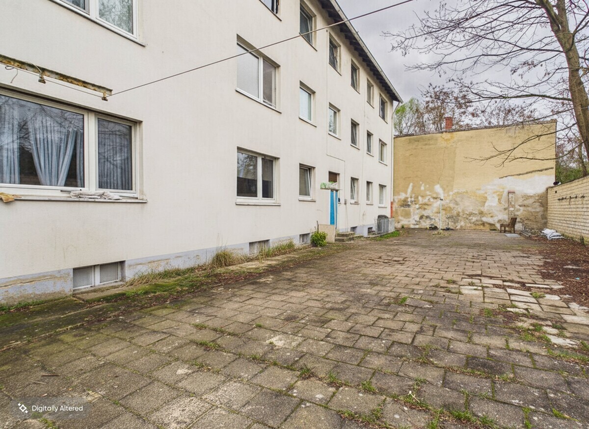 Rückseite des Hauses