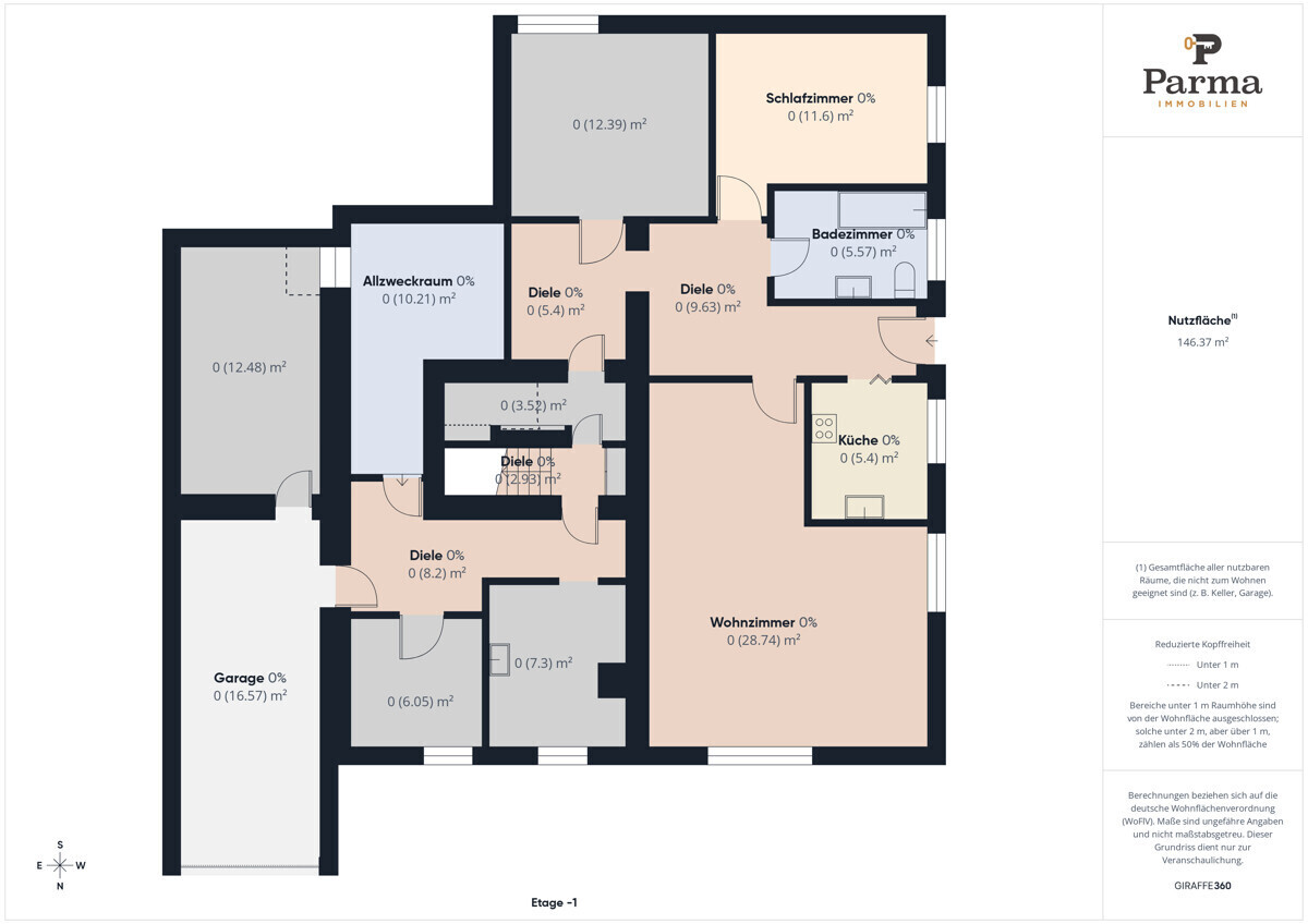 KG und Souterrainwohnung