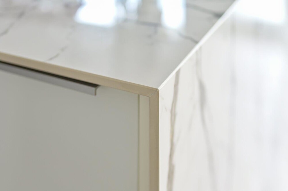 Küche Detail Keramikplatte