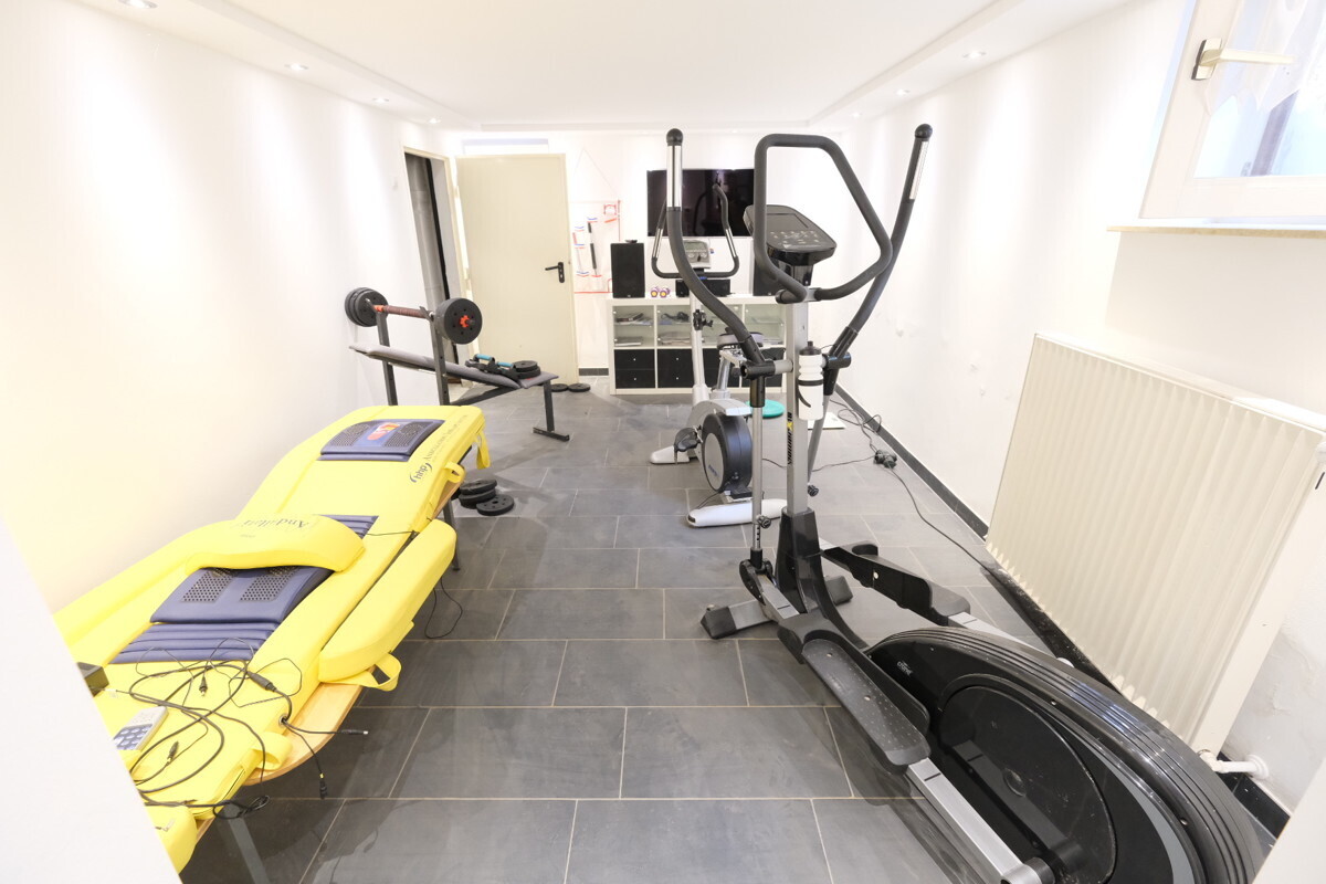 Wohnhaus: Fitnessbereich