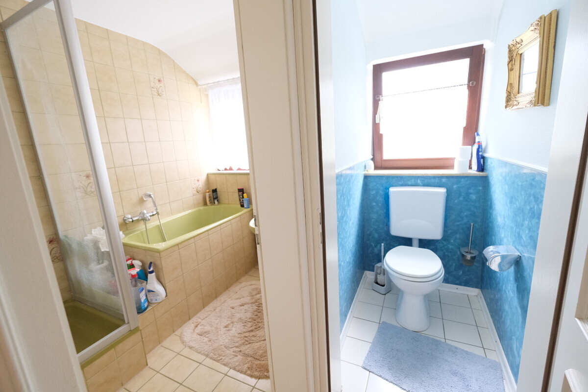 Anbau: WC und Bad