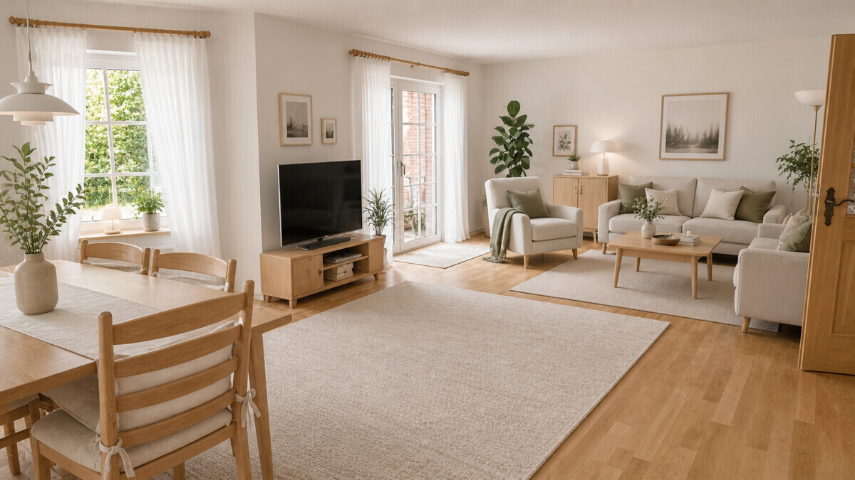 Wohnzimmer Visualisierung