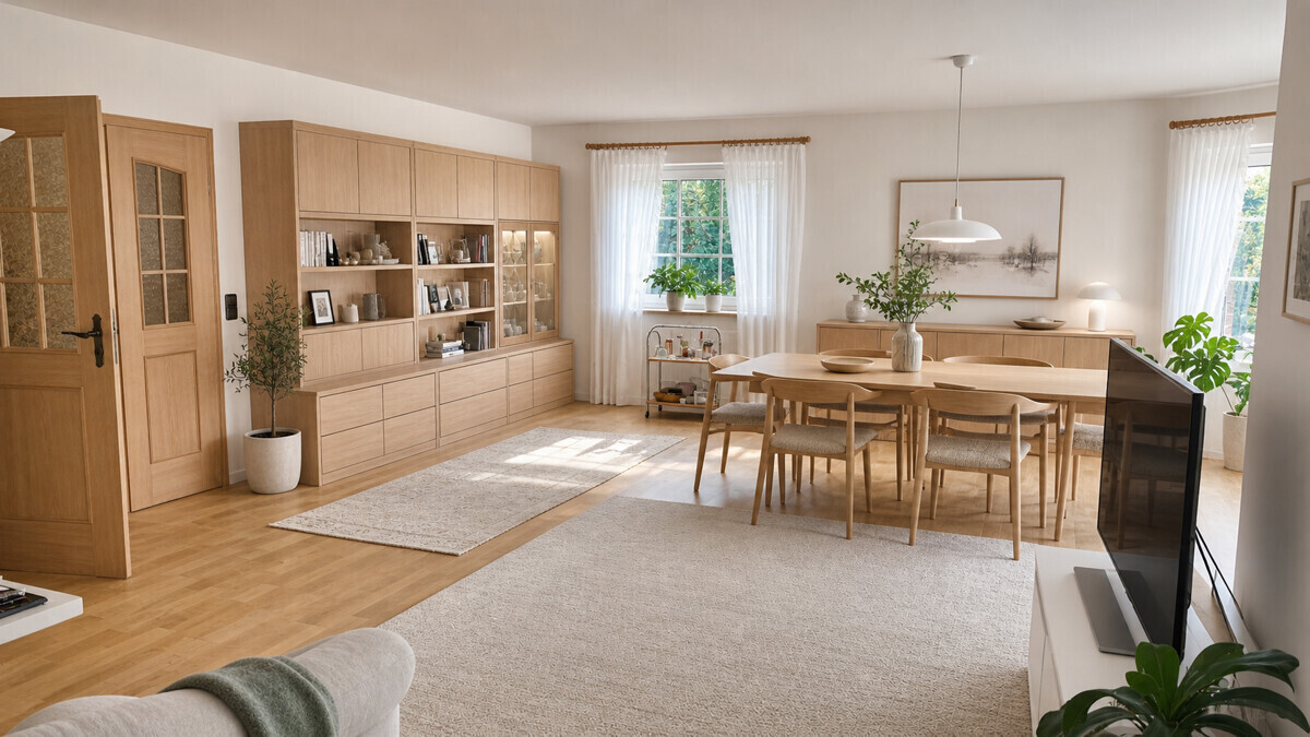Wohnzimmer Visualisierung