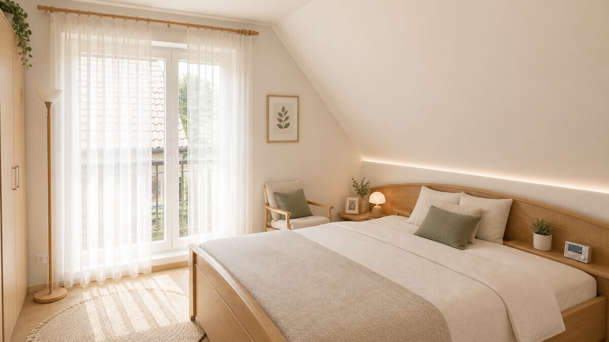 Schlafzimmer Visualisierung