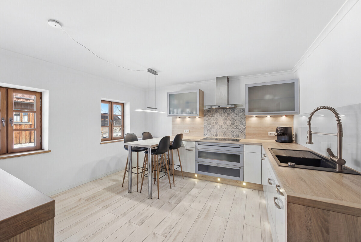 Vollausgestatte Küche inklusive